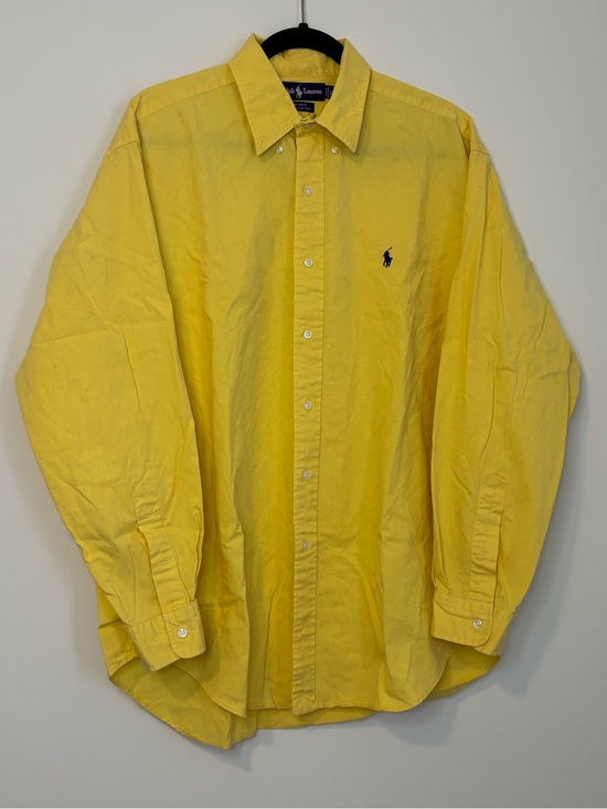 Polo Ralph Lauren Other - Polo Ralph Lauren Men Yellow Classic Blake Long Sleeve Button Shirt